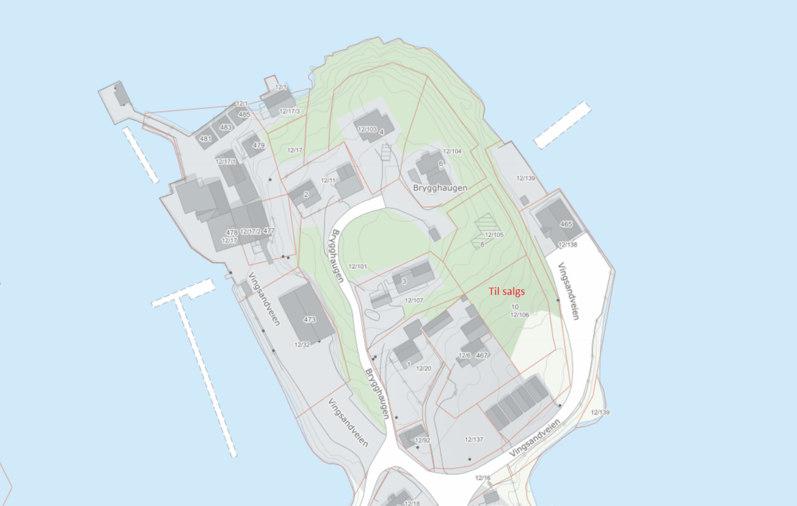 Velkommen til Brygghaugen 10 - idyllisk hyttetomt nær sjøen i vakre Vingsand. Regulert til fritidsbebyggelse Galleribilde
