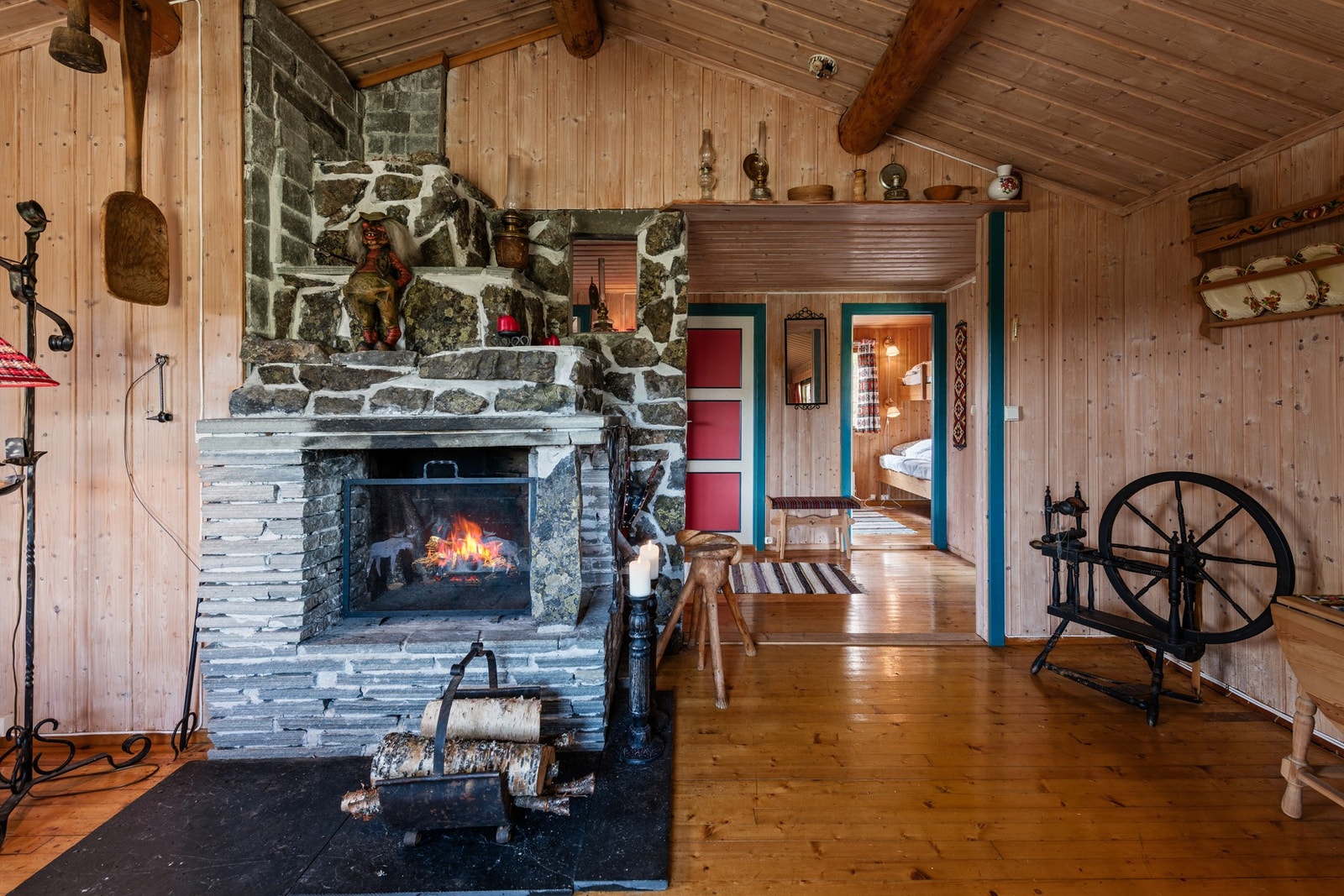 Peis som varmer godt på de kalde dagene. Galleribilde