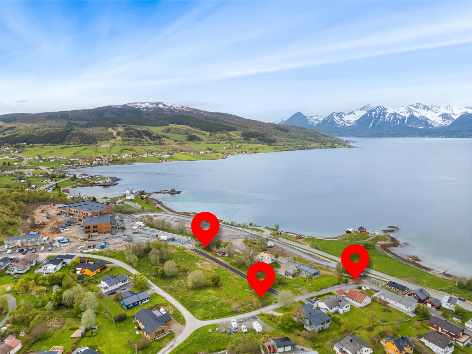 Disse tre tomtene legges ut til salgs først Galleribilde