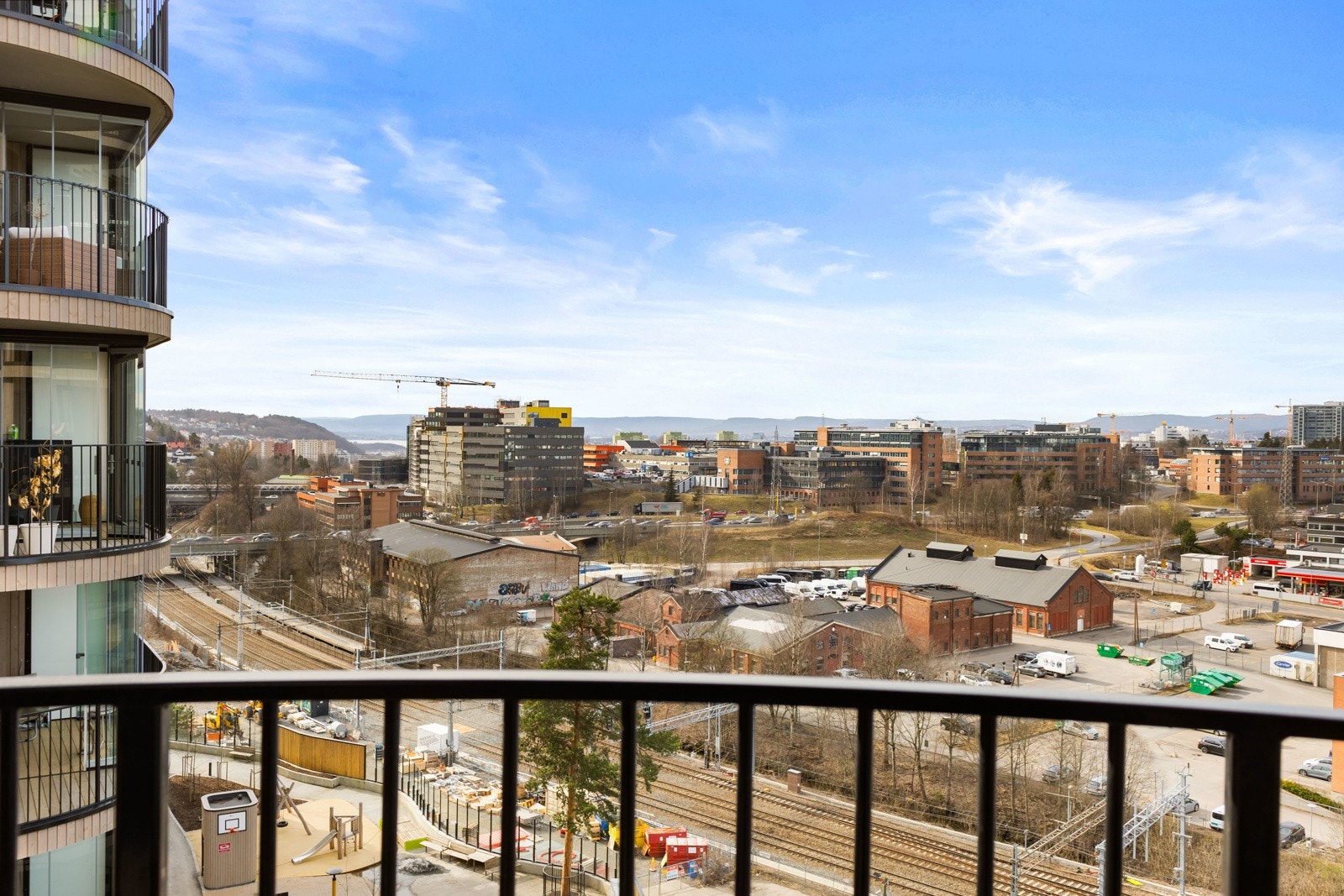 Flott utsikt Galleribilde