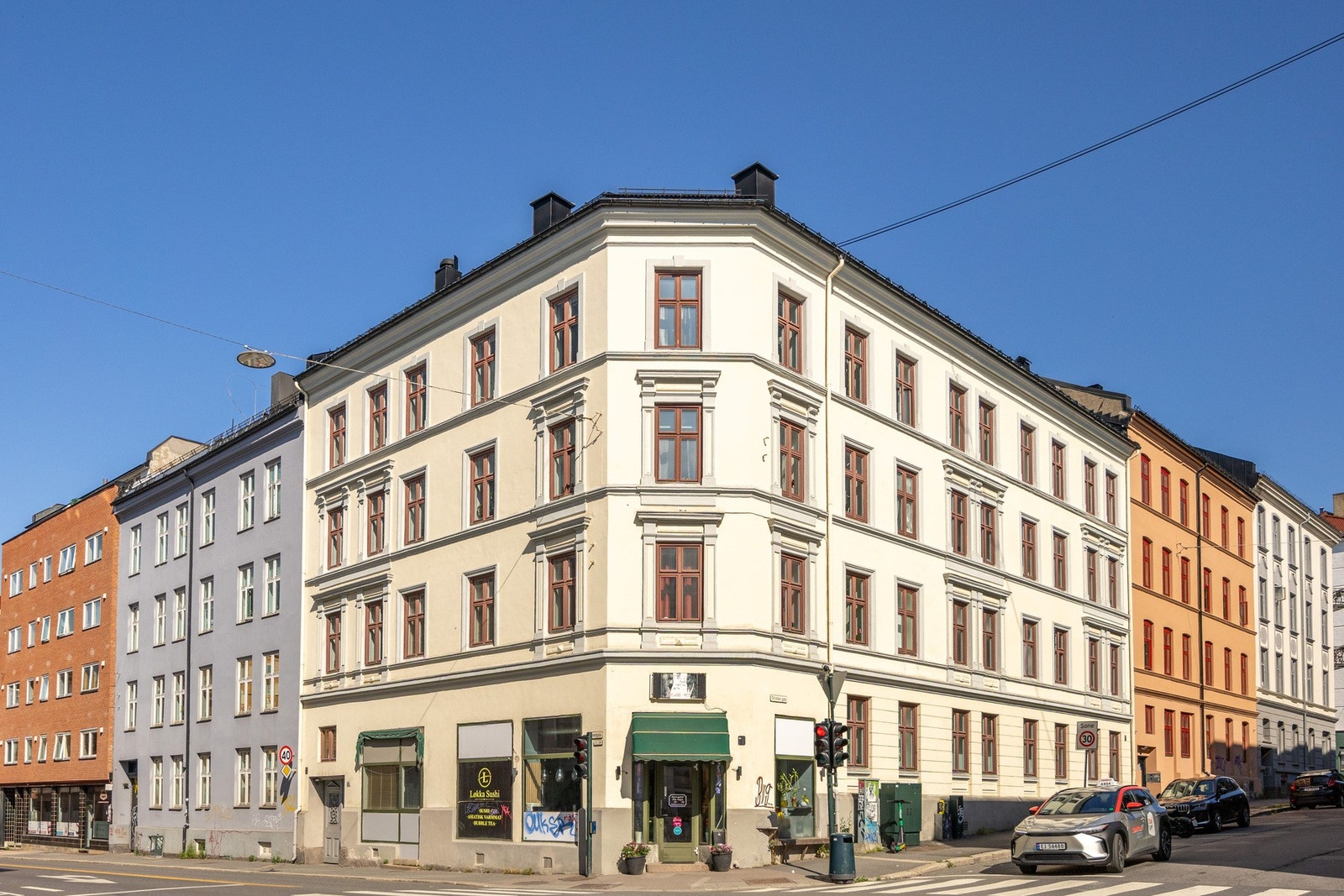 Pen og representabel fasade. Galleribilde