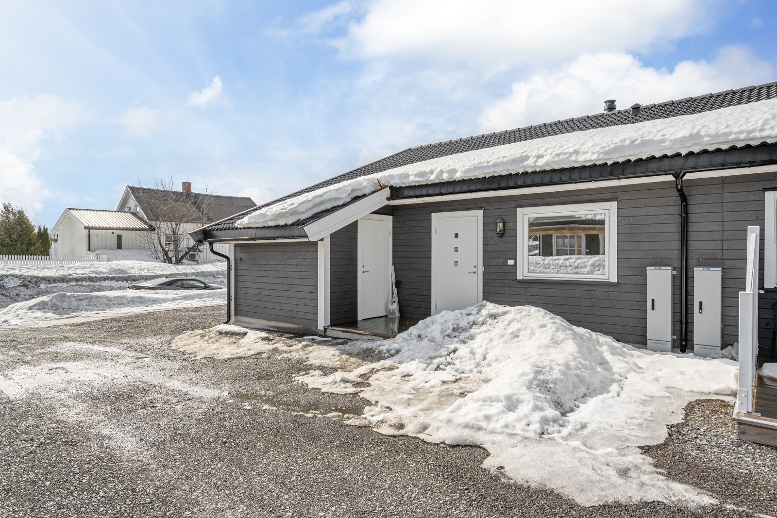 Heimlyvegen 6A ligger i et etablert og rolig boligområde sørvest i Raufoss. Galleribilde