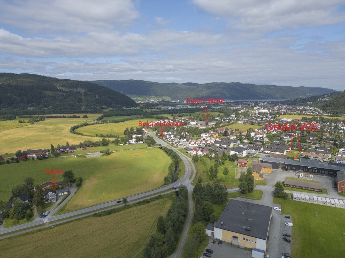 Lokasjon av Hybel Galleribilde