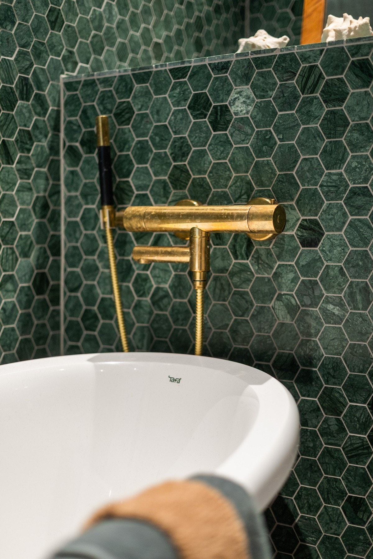 Detaljbilde bad Galleribilde