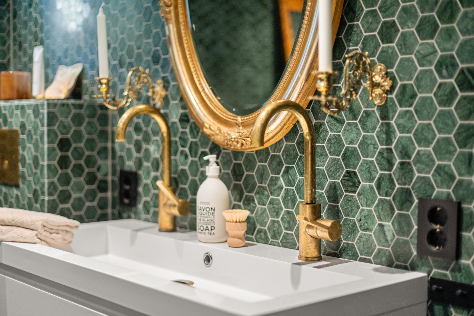 Detaljbilde bad Galleribilde