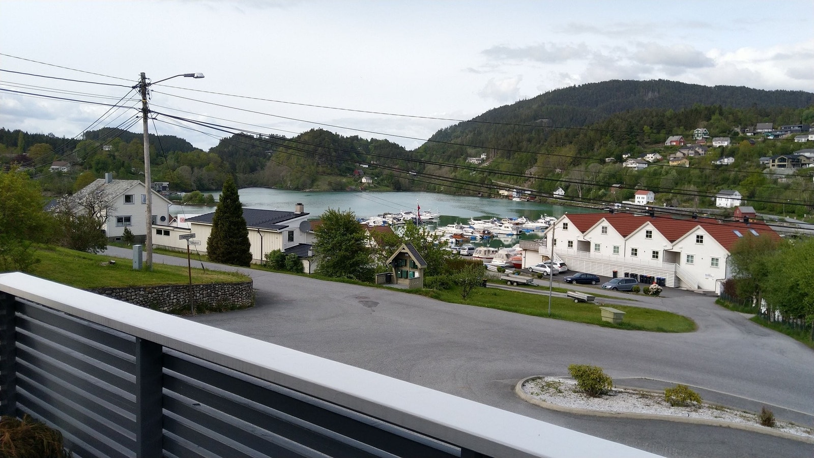 Utsikt i nordlig retning Galleribilde