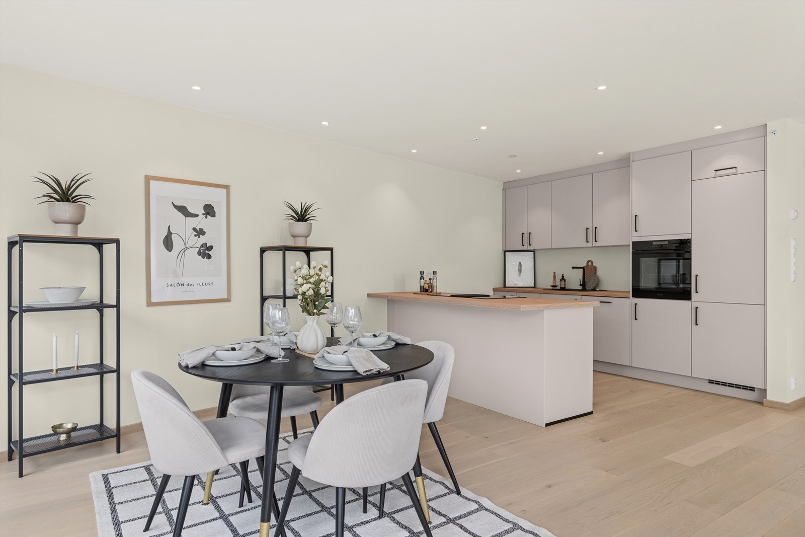 Tidløs og lekker kjøkkeninnredning fra EKO. Galleribilde