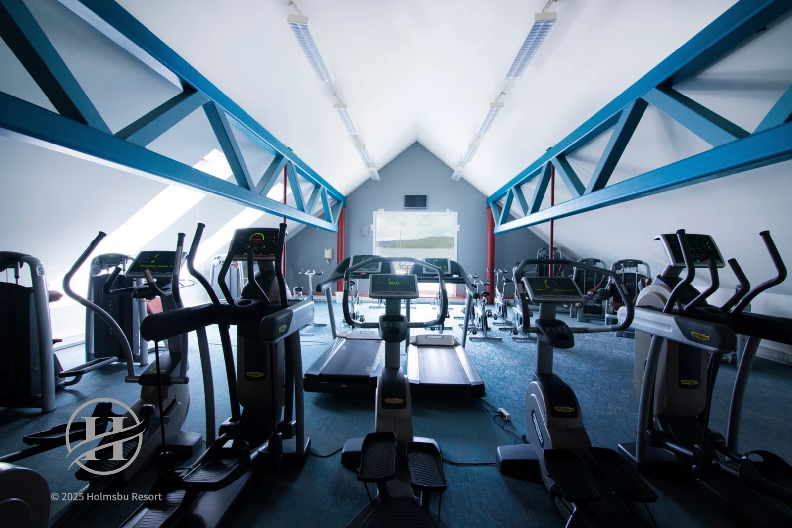 Kjøpere av denne leiligheten får tilgang til treningsrommet. Galleribilde