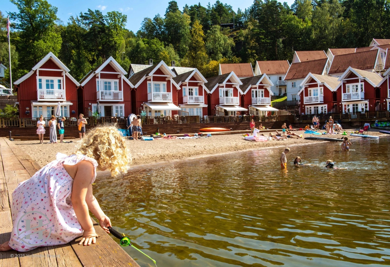 Krabbefiske og fiske fra brygger og svaberg. Galleribilde
