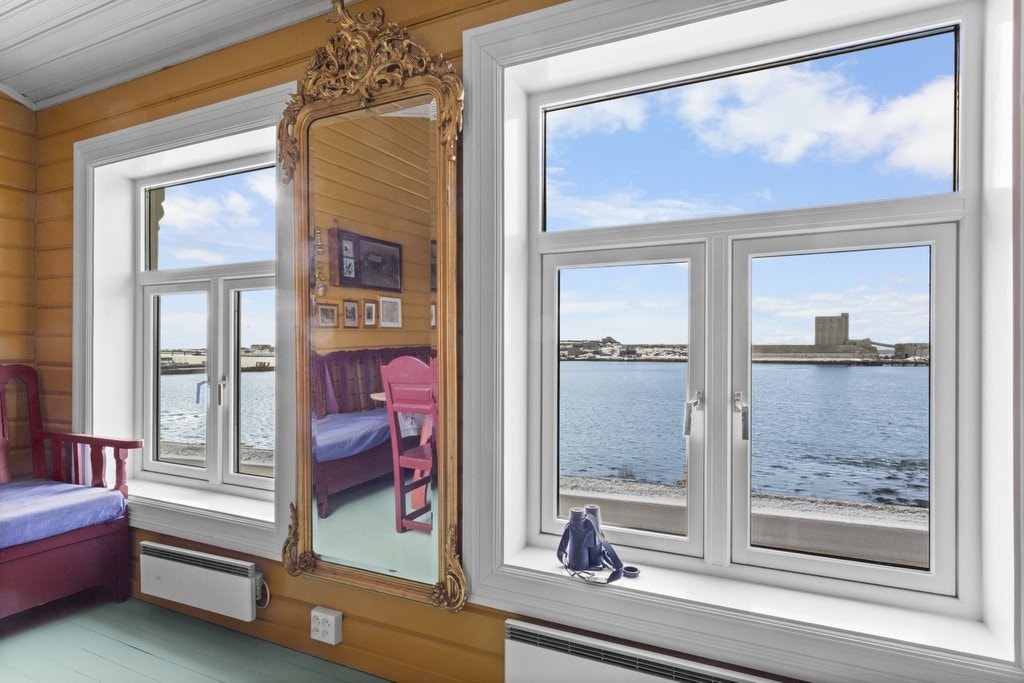 Flott utsikt mot havna Galleribilde