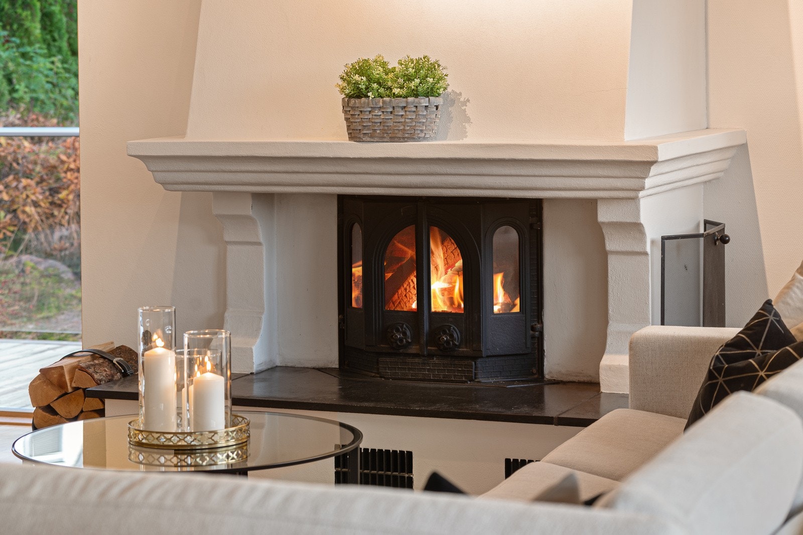 Peisovnen blir et naturlig midtpunkt Galleribilde