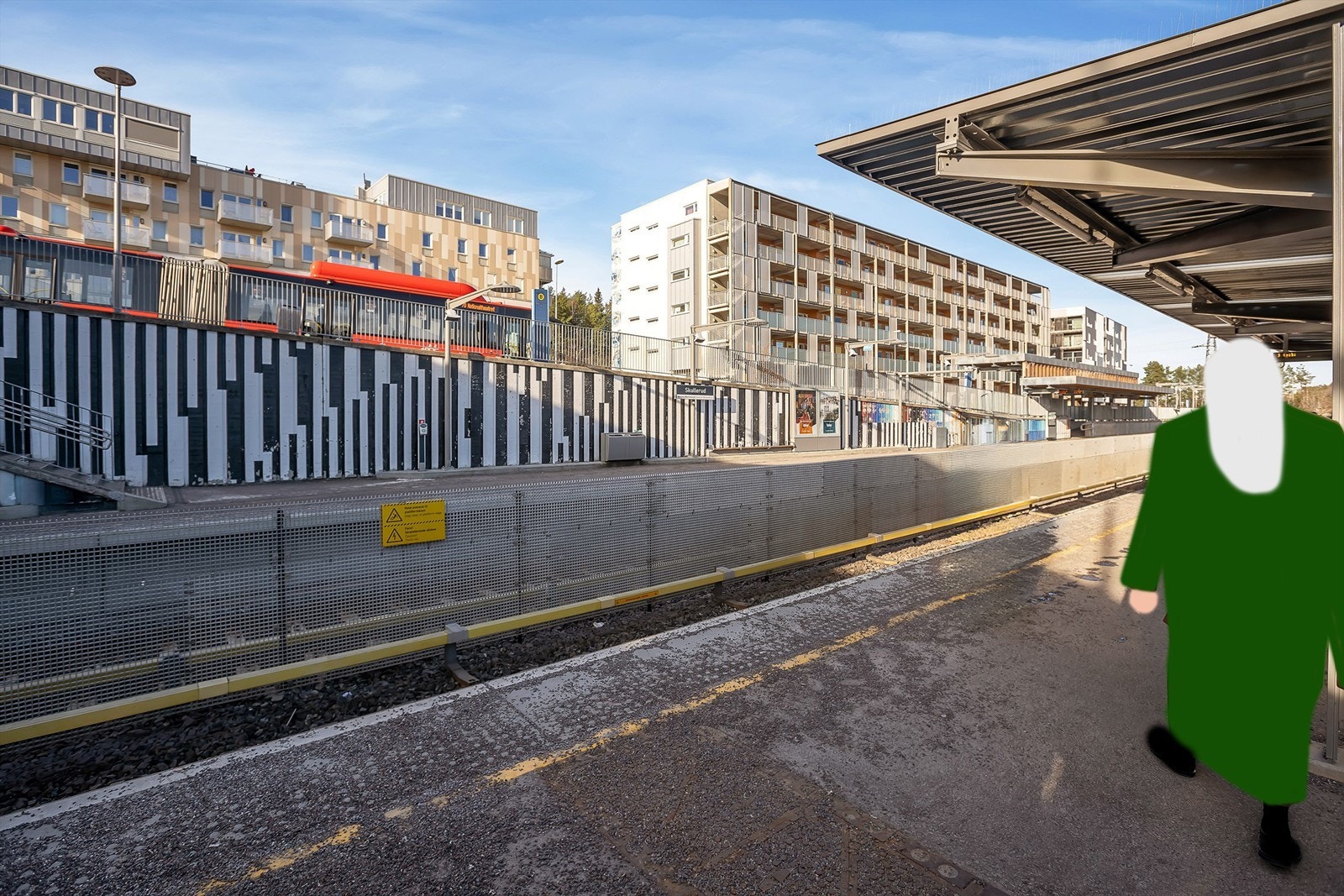 Nær buss, T-bane og dagligvare Galleribilde