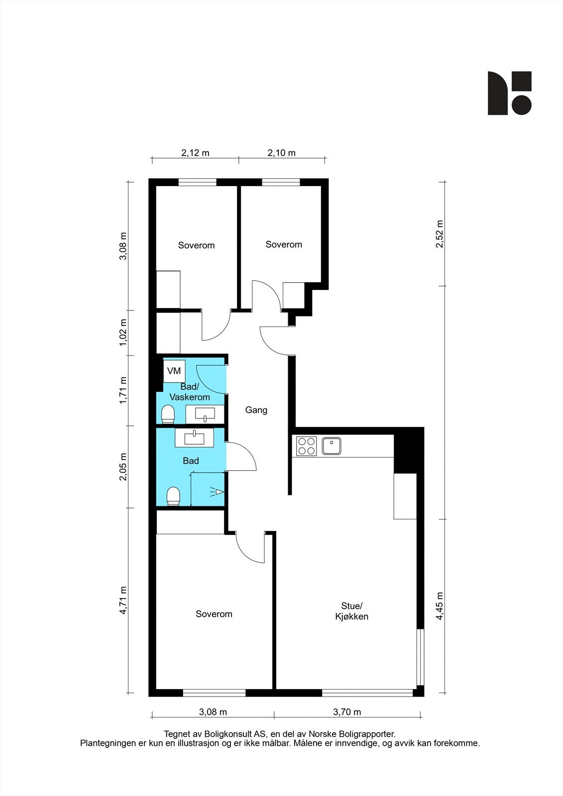 Plantegning. Galleribilde