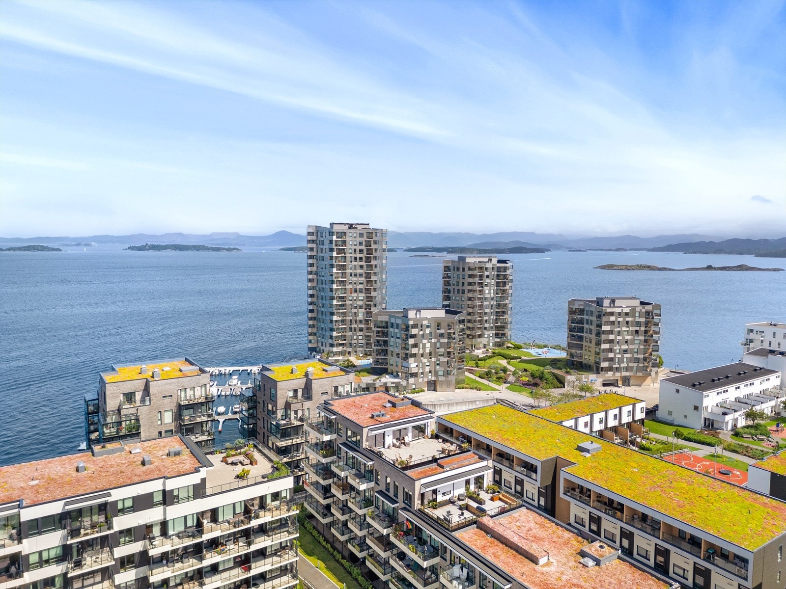 Som beboer har du tilgang til fasiliteter som felleslokale til leie for arrangementer som bursdager og lignende, gjestehybler og felles sykkelparkering. Galleribilde