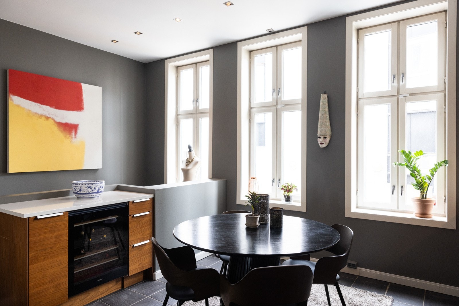 Her er det også god plass til spisegruppe. Galleribilde