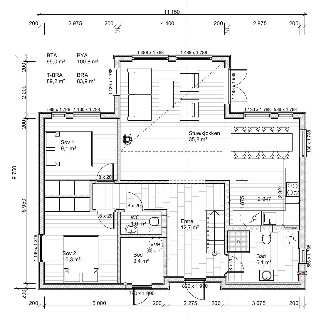 Første etasje Galleribilde