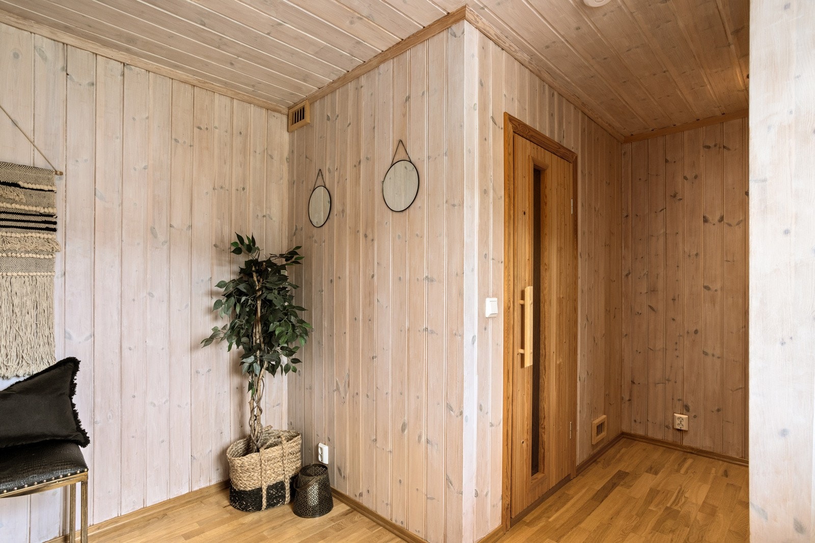 Badstuen er i tilknytning til gangen. Galleribilde
