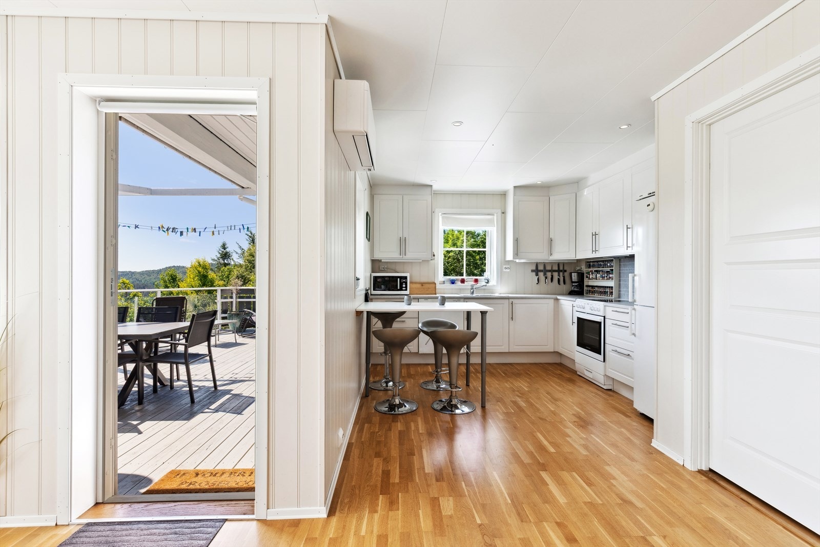 Åpen stue/kjøkkenløsning. Galleribilde