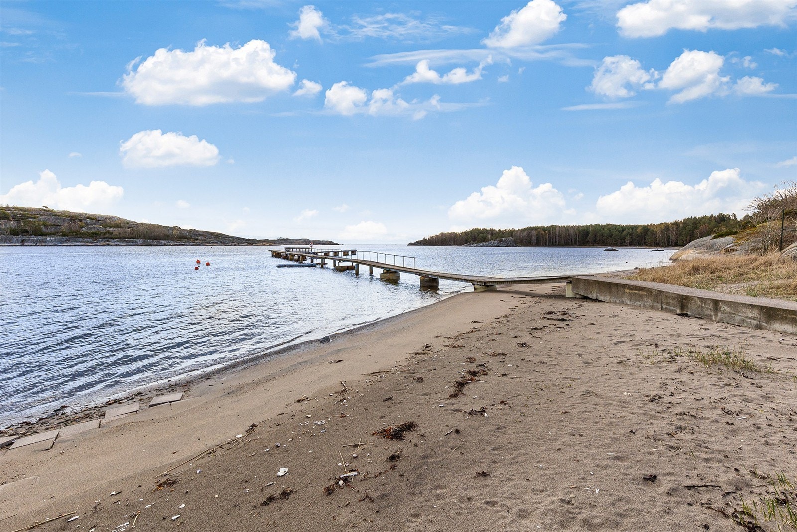 Strand med tinglyst strandrett Galleribilde