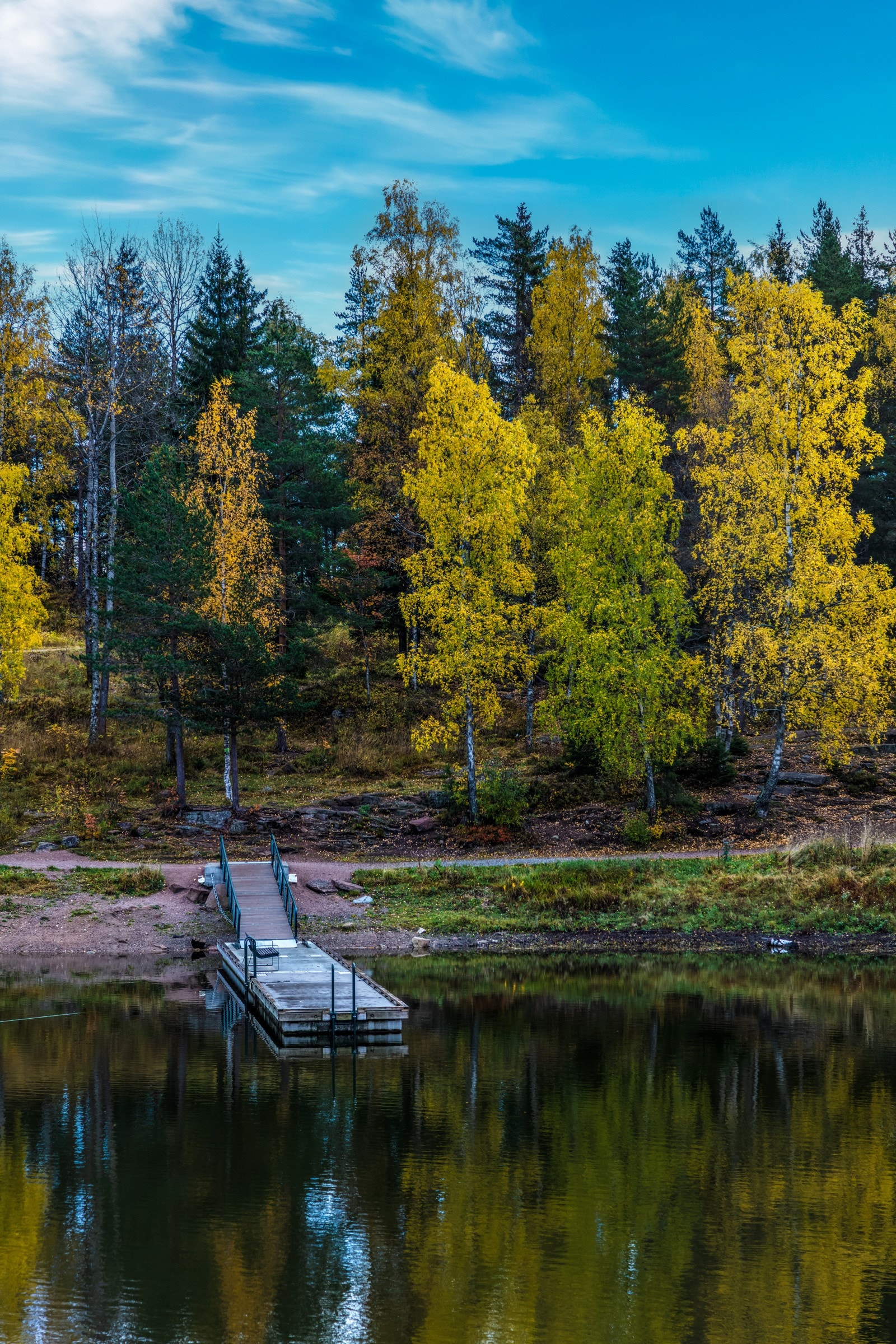 Badeplass i Trollvann Galleribilde