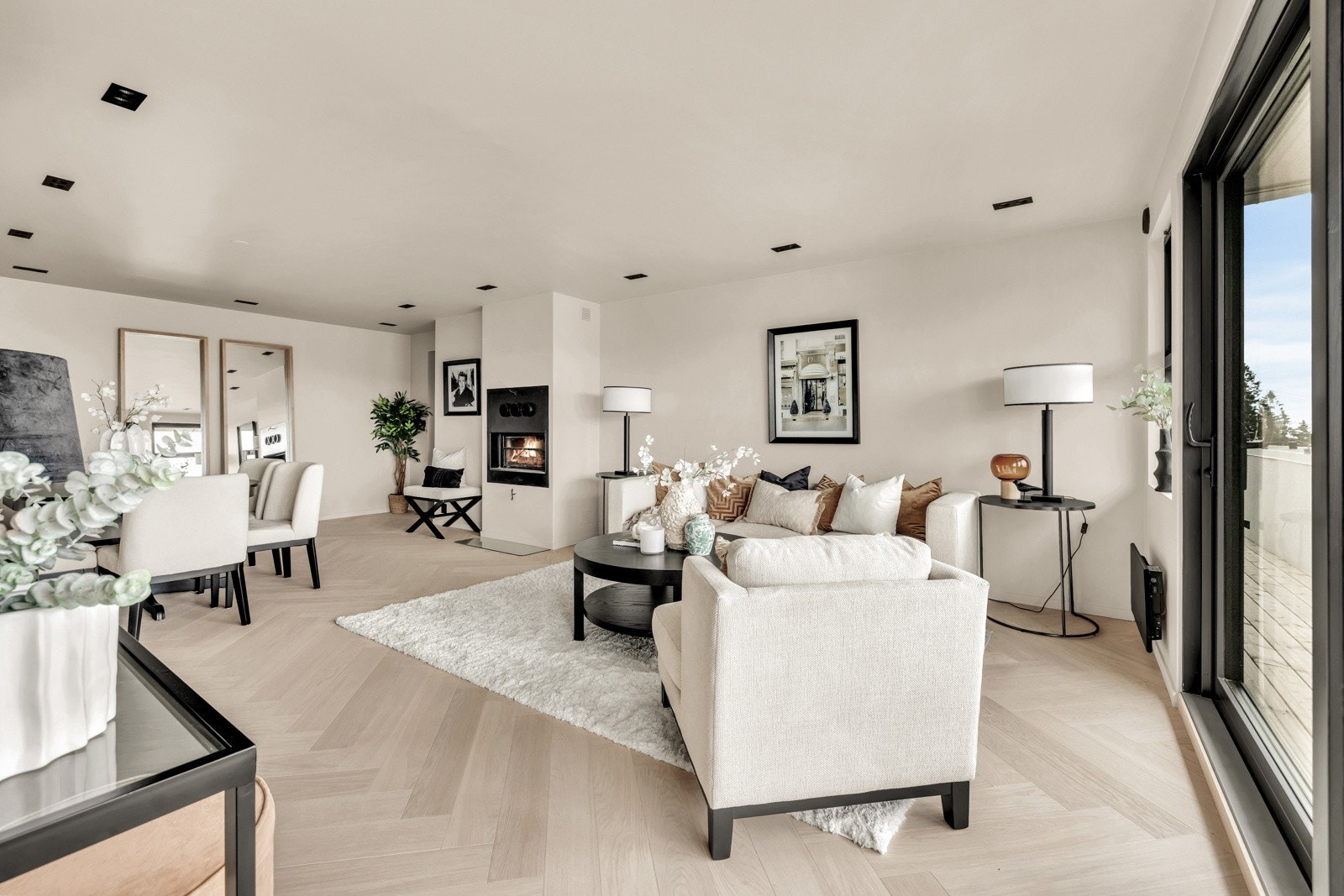 Lekker fiskebeinsparkett Galleribilde