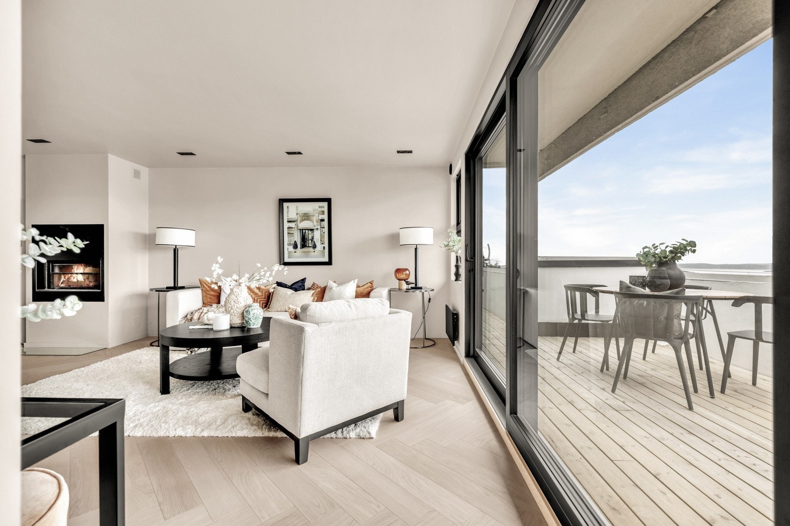 Store vindusflater Galleribilde