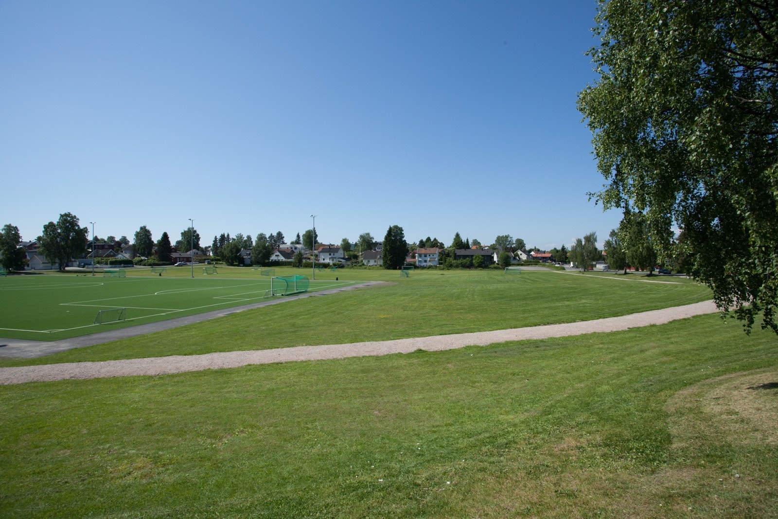 Parken ligger i kort avstand fra leiligheten Galleribilde
