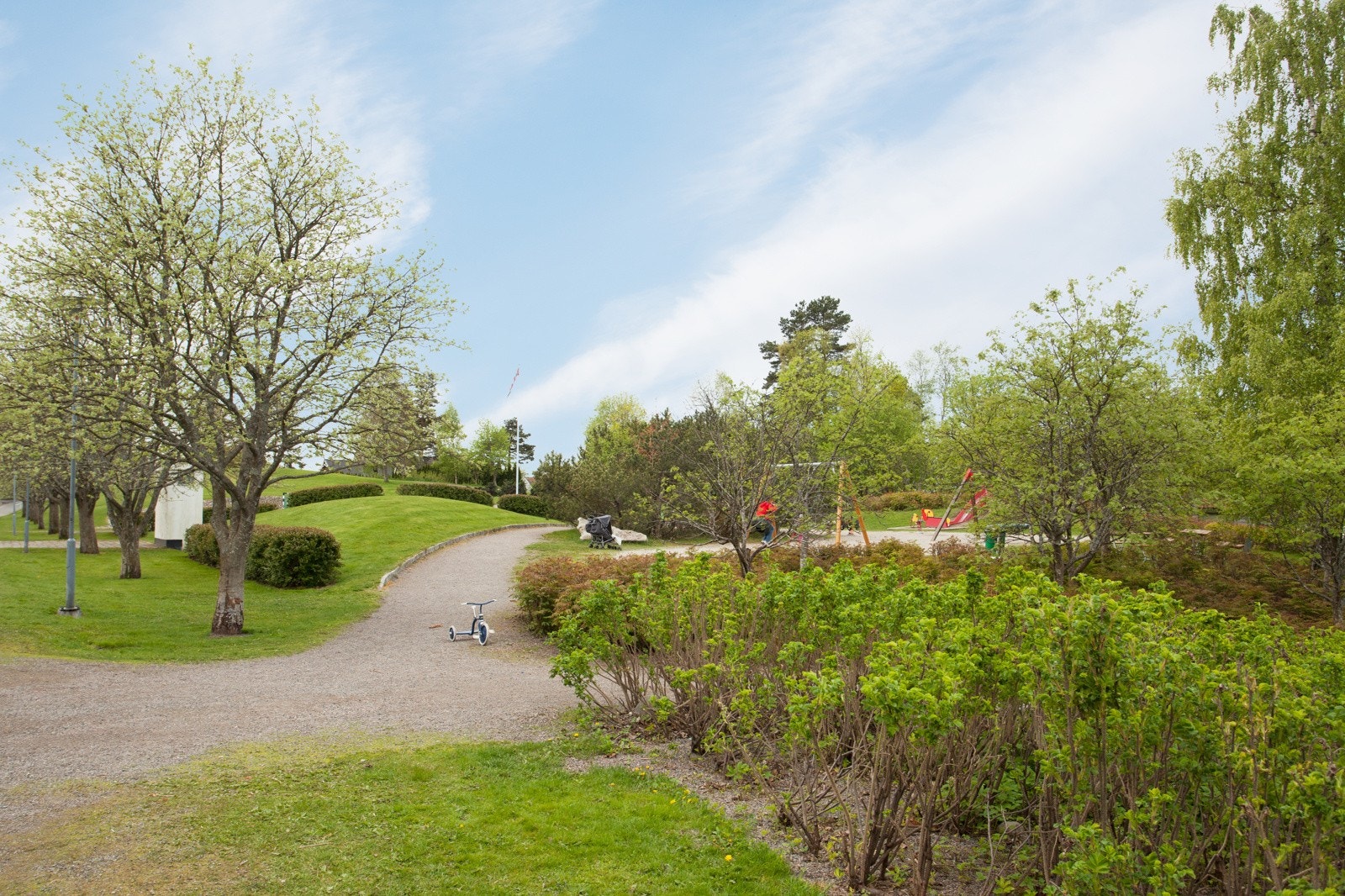Park ved Grefsen Terrasse Galleribilde