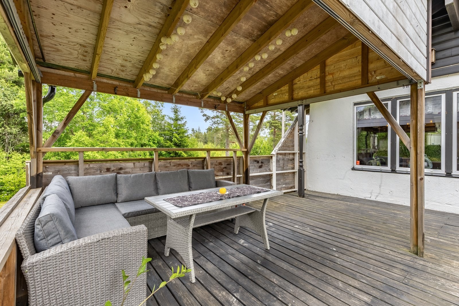 Terrasse med overbygd tak (ikke søkt om) Galleribilde