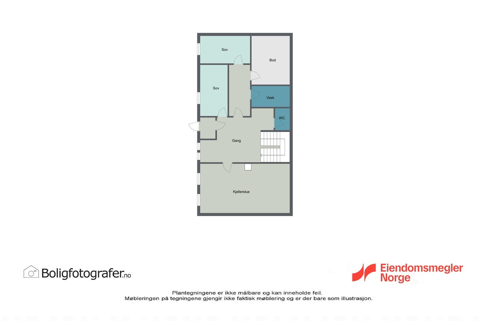 Plantegning 1etg Galleribilde