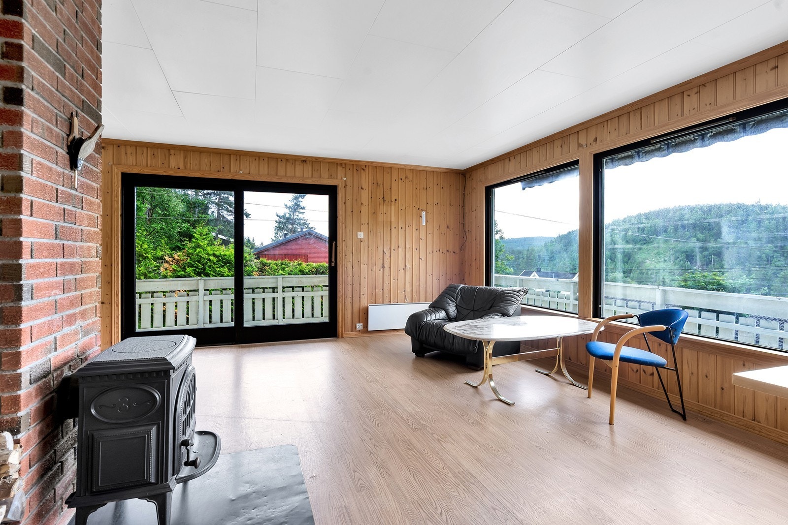 Stue, med utgang til veranda Galleribilde