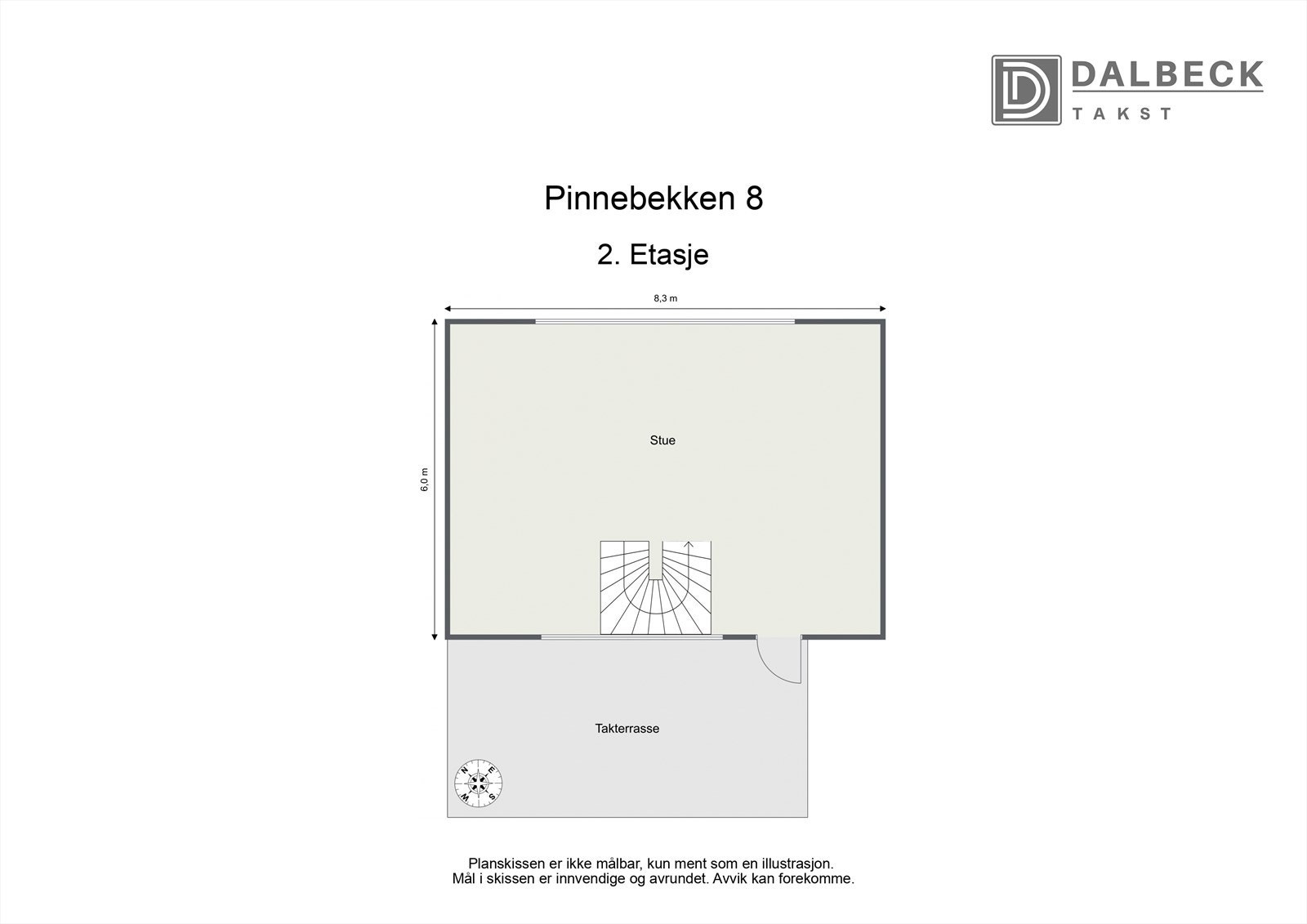 Plantegning 2. etasje Galleribilde