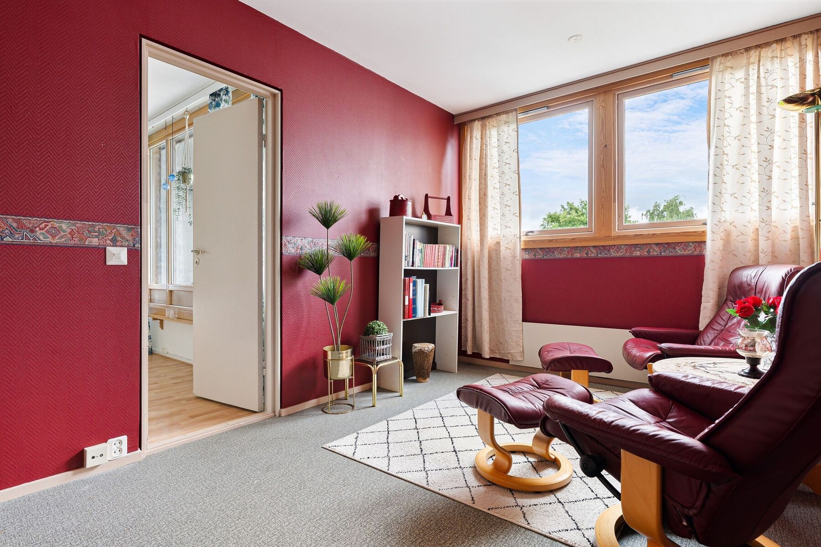 Det tredje og største soverommet måler 13,2 m². Galleribilde