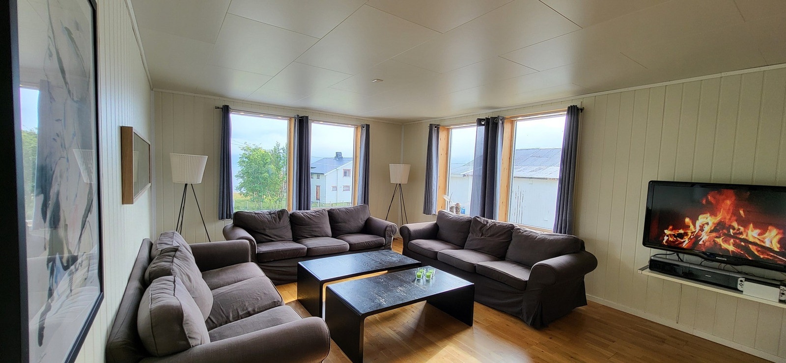 Stue i utleiehuset Galleribilde