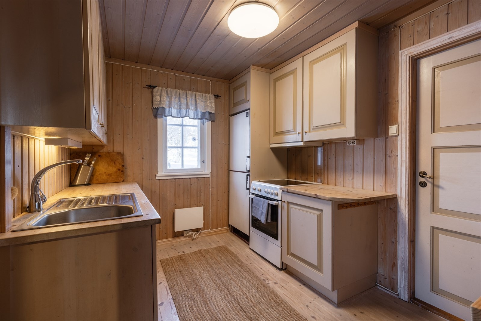 Hyggelig kjøkken. Galleribilde