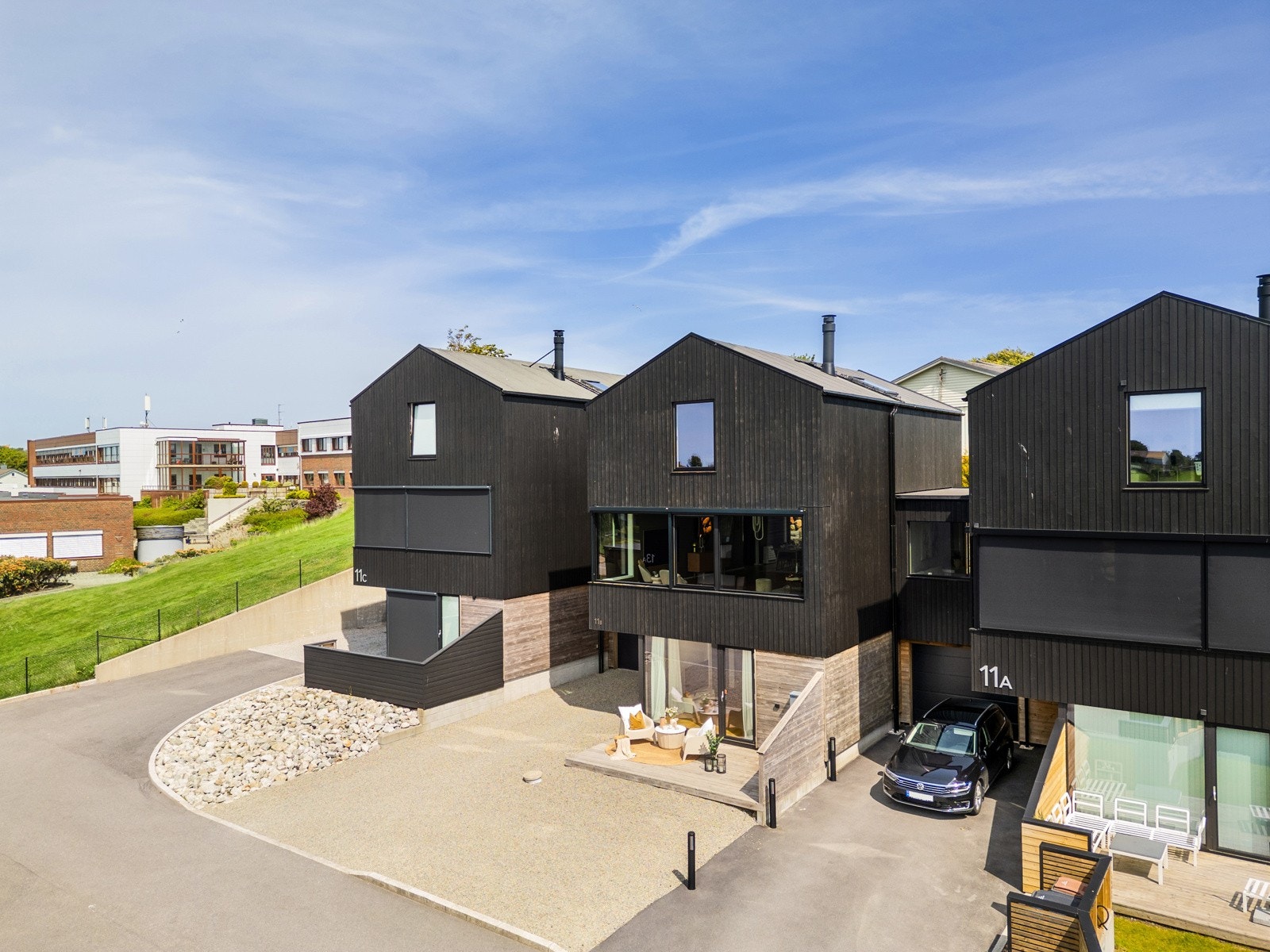 Boligen har et moderne utrykk Galleribilde
