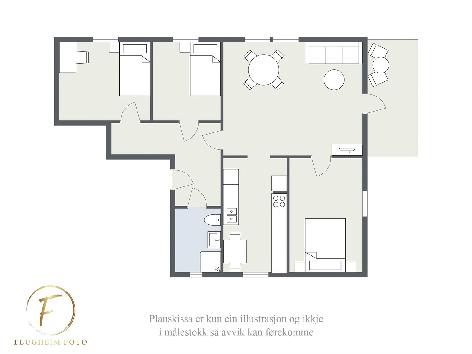 Planteikning. Galleribilde