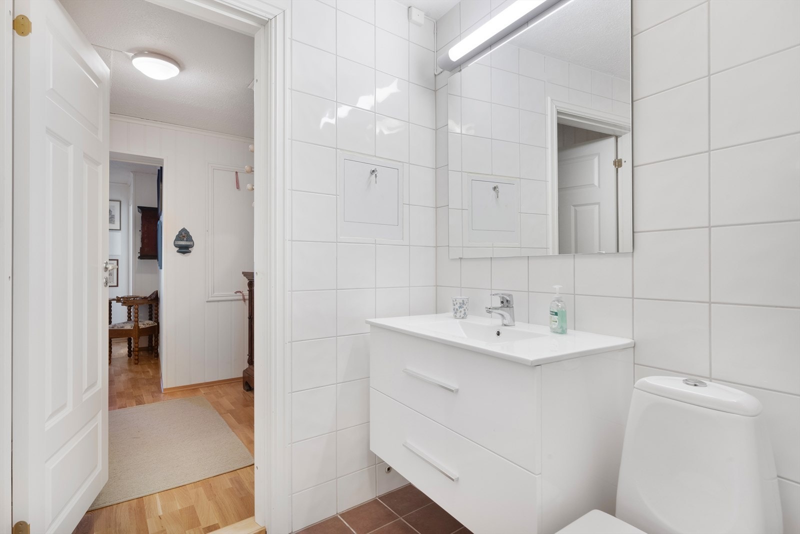 Fra bad mot gang. Galleribilde