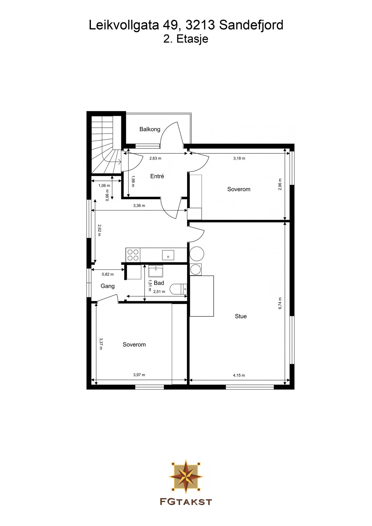 Gjør deg kjent med planløsningen. Galleribilde