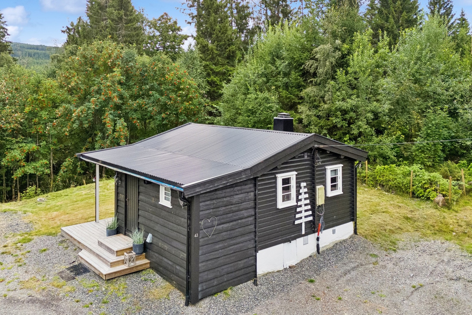 Idylliske omgivelser i Hurdal. Galleribilde