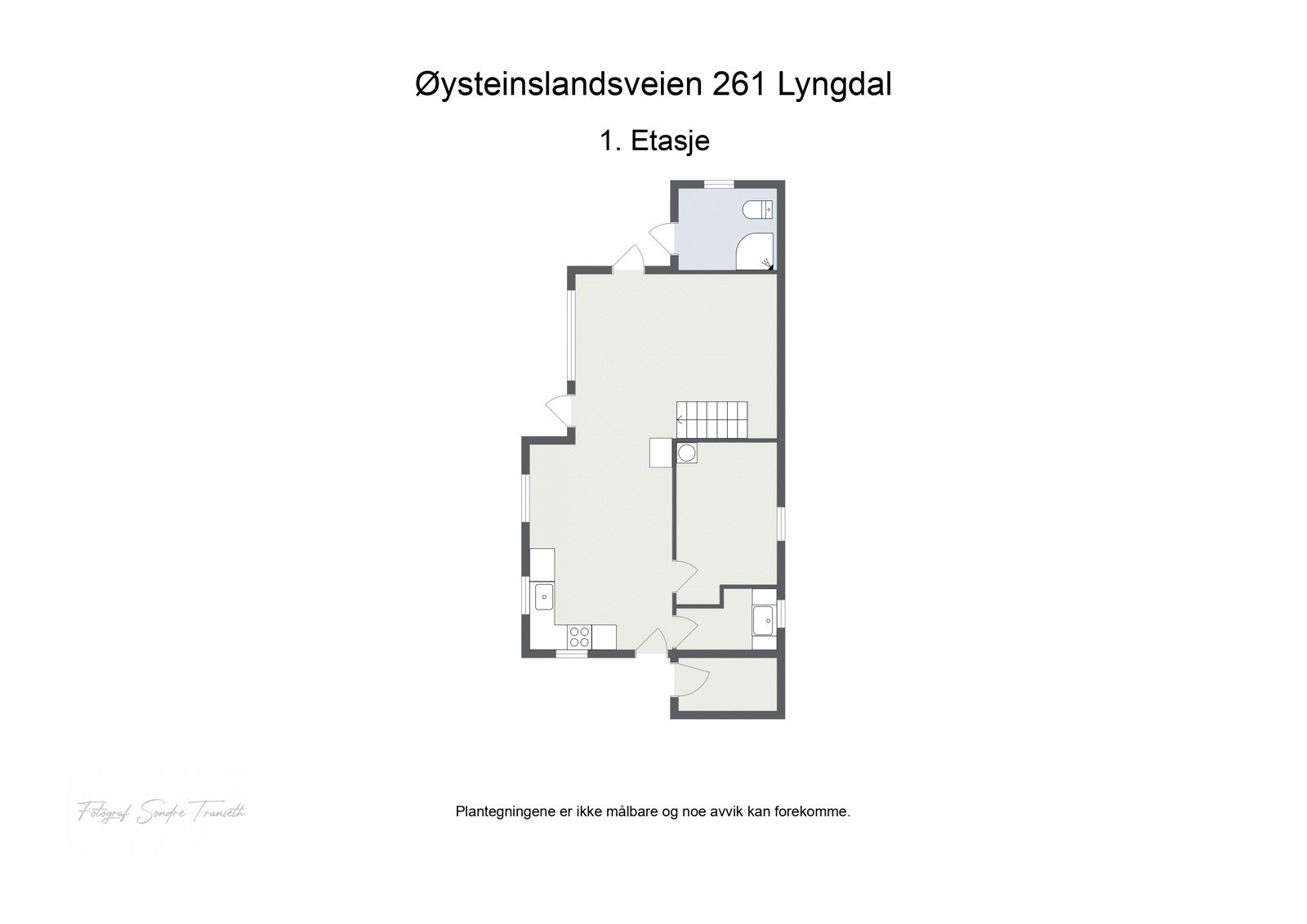 Plantegning 1.etasje Galleribilde