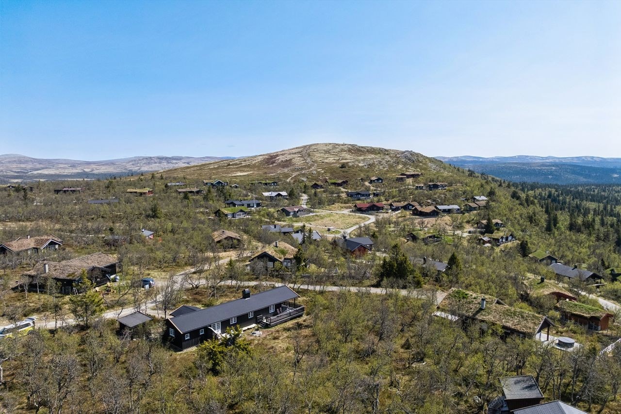 Det er kort vei fra hytta opp til Kyrkjegardsfjellet, hvor du får utsikt utover hele Venabygdsfjellet. Ca 10-15 min. gange opp fra hytta. Galleribilde