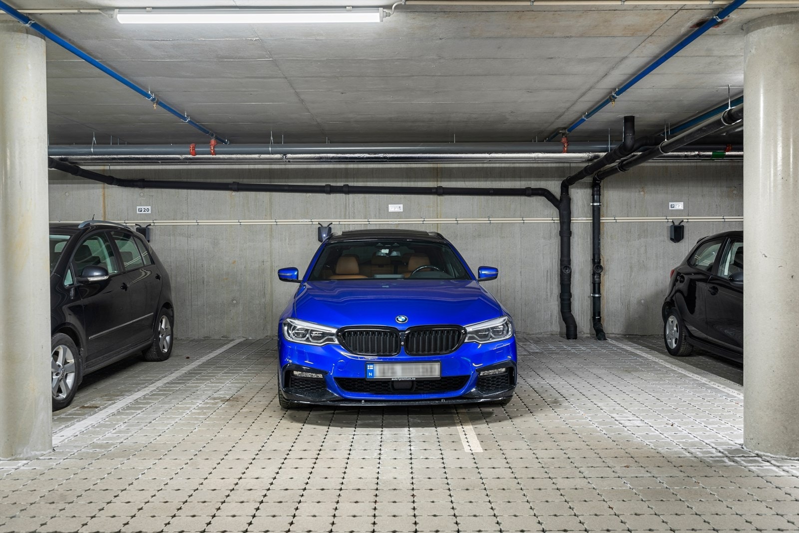 Parkeringsplass Galleribilde