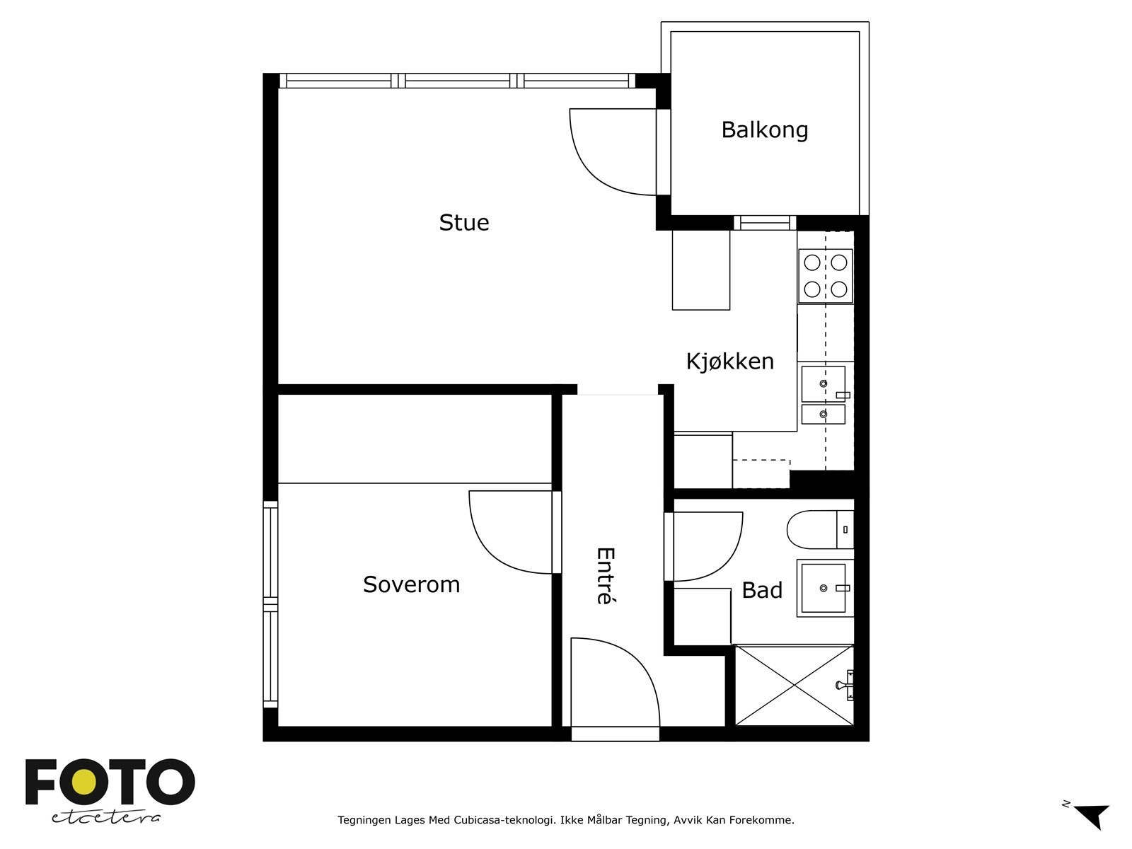 Veiledende planskisse 2. etasje. Ikke målbar Galleribilde