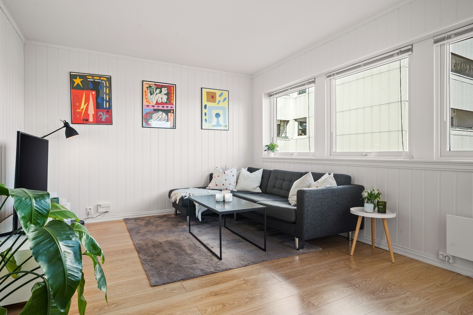 Leiligheten har en velholdt standard og har blitt pusset opp i nyere tid Galleribilde