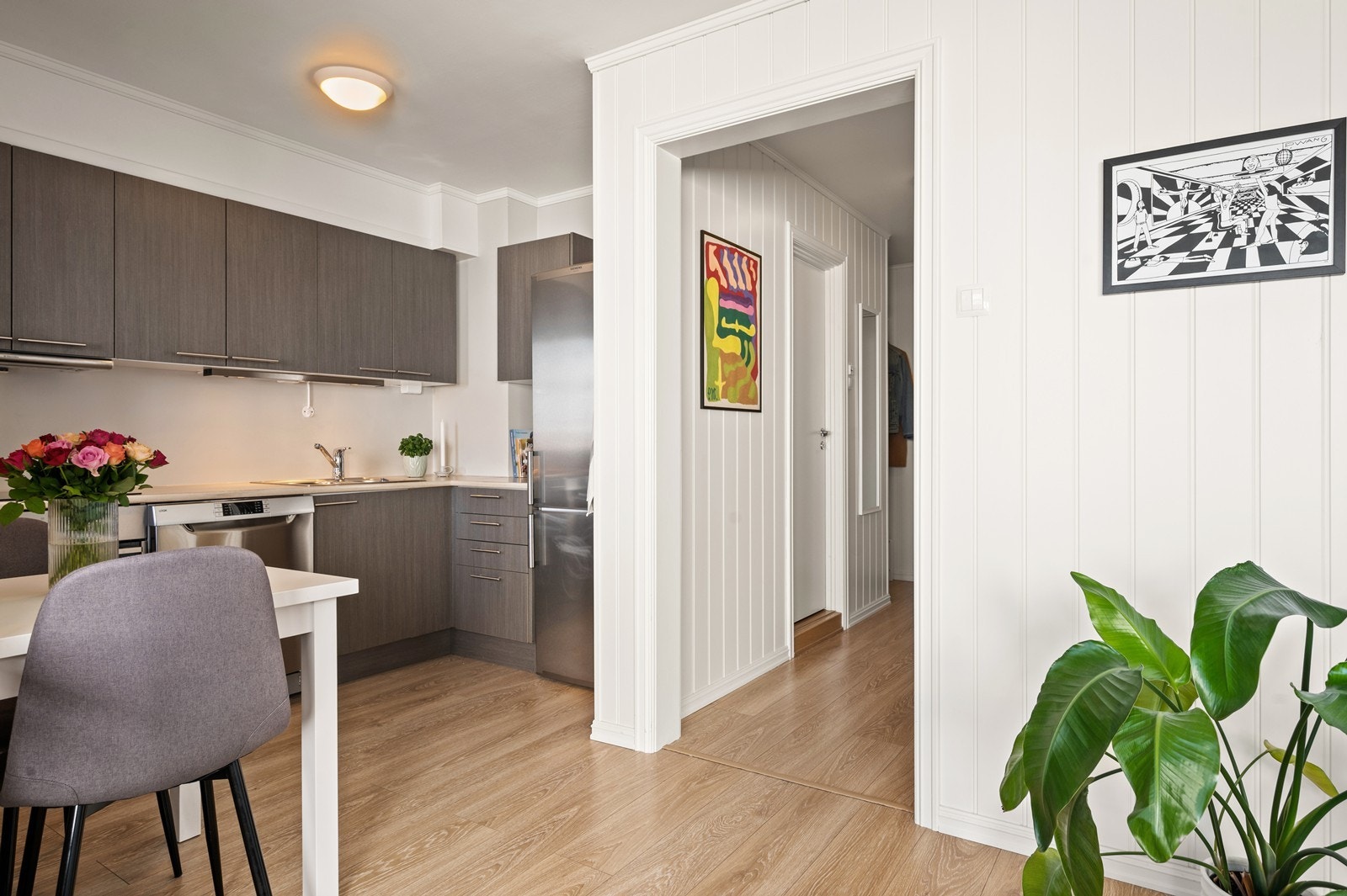 Leiligheten har elektrisk oppvarming Galleribilde