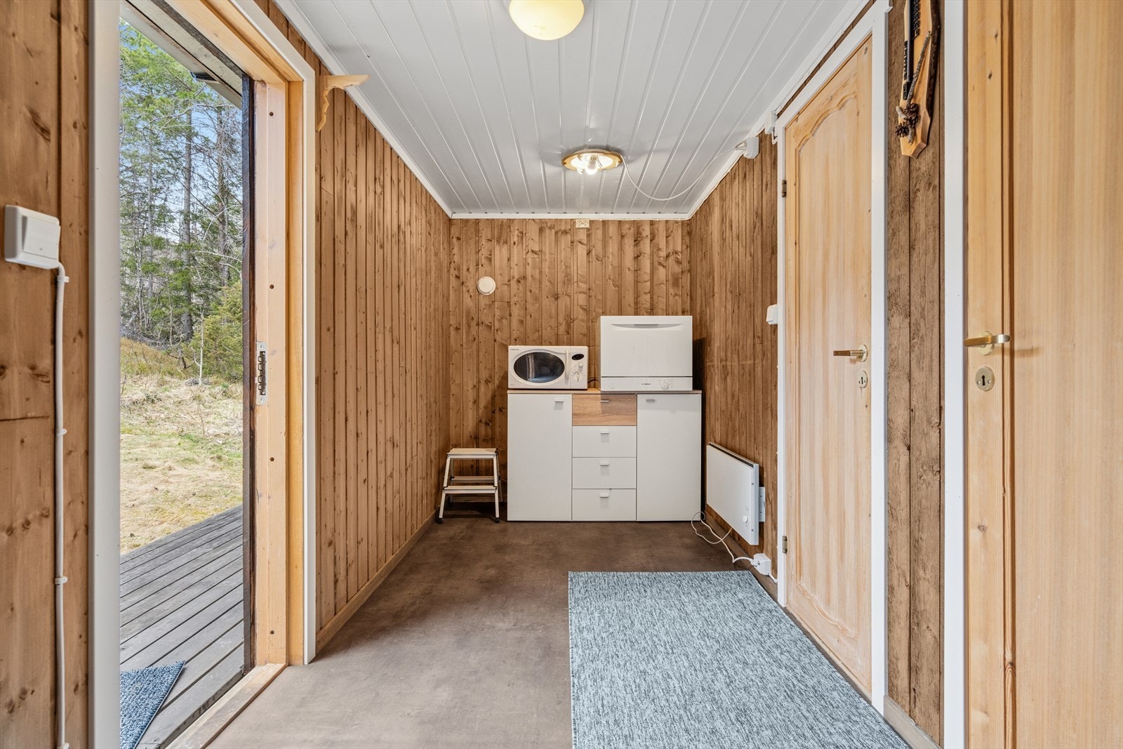 Uthus/bod fra 2008 er noe isolert - Her finner du to boder og toalettrom Galleribilde