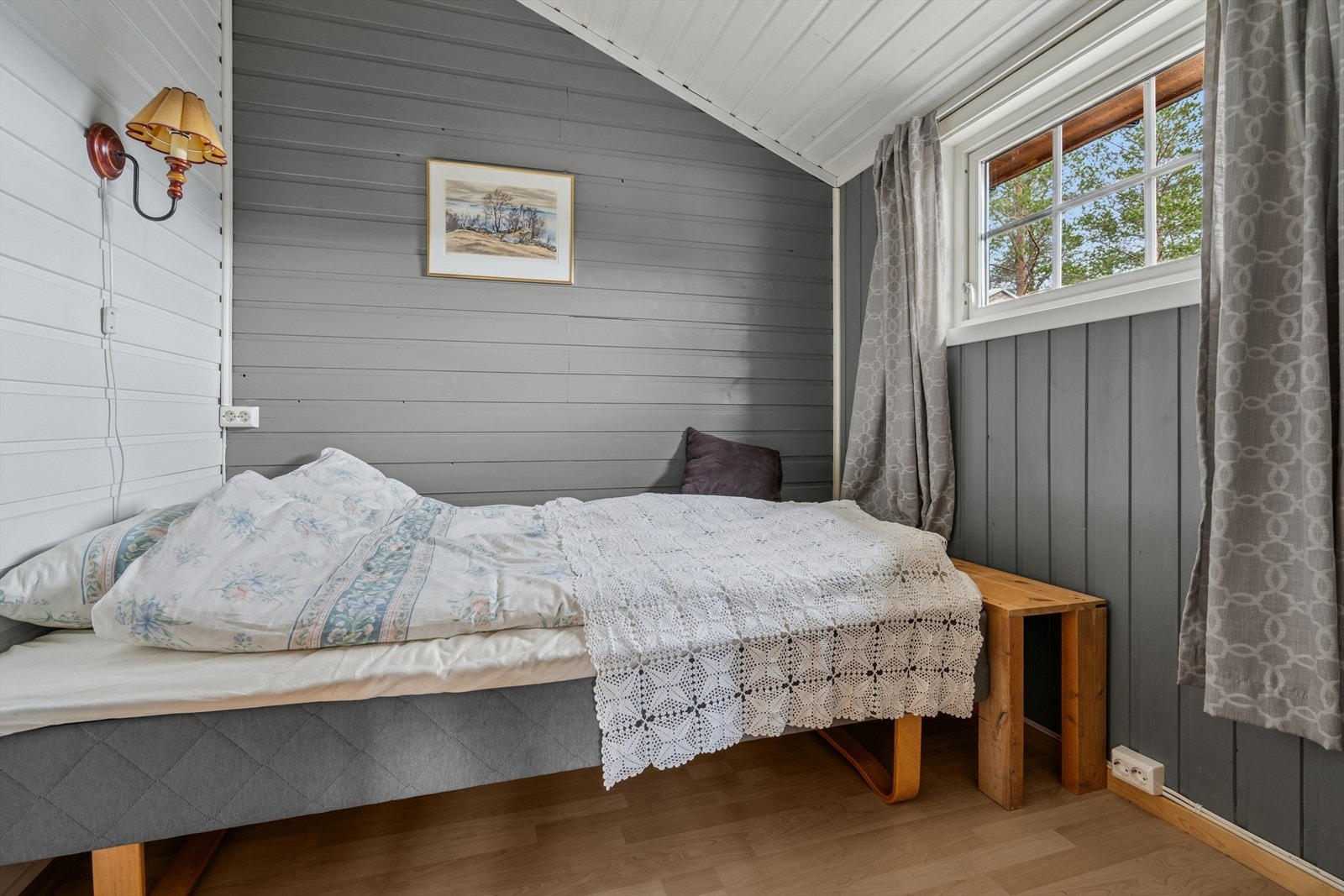 Også det andre soverommet har god plass til seng Galleribilde