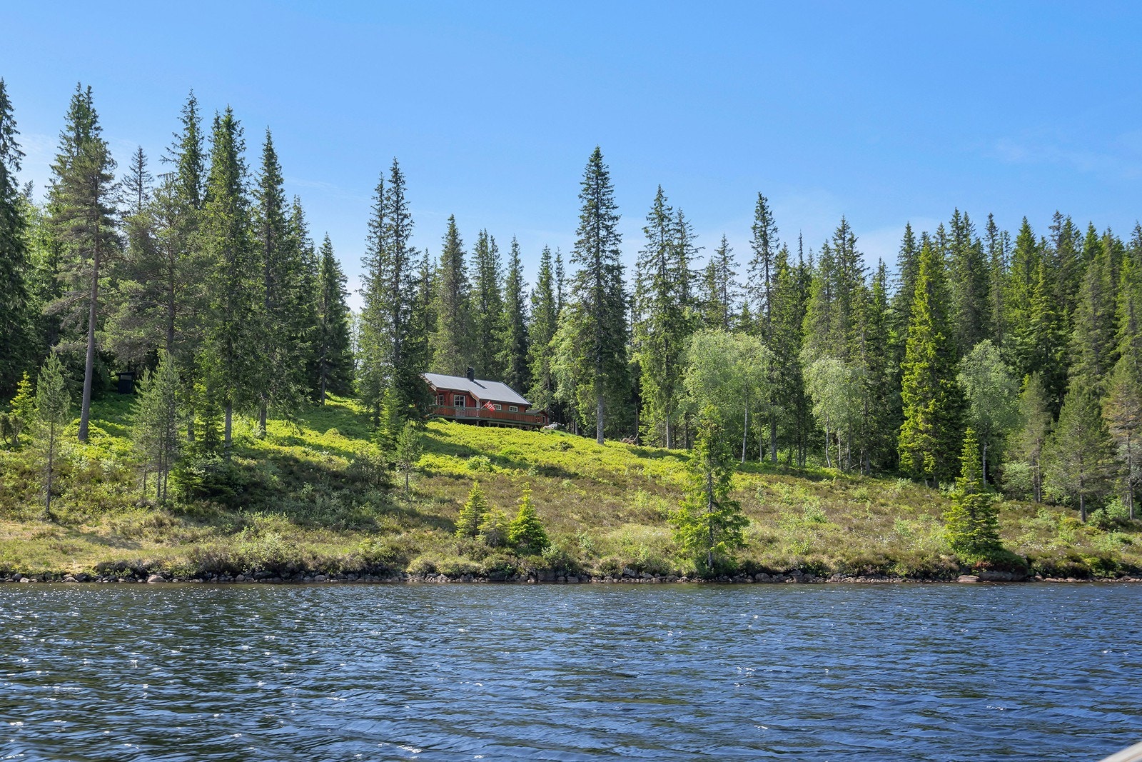 Gode bade- og fiskemuligheter Galleribilde