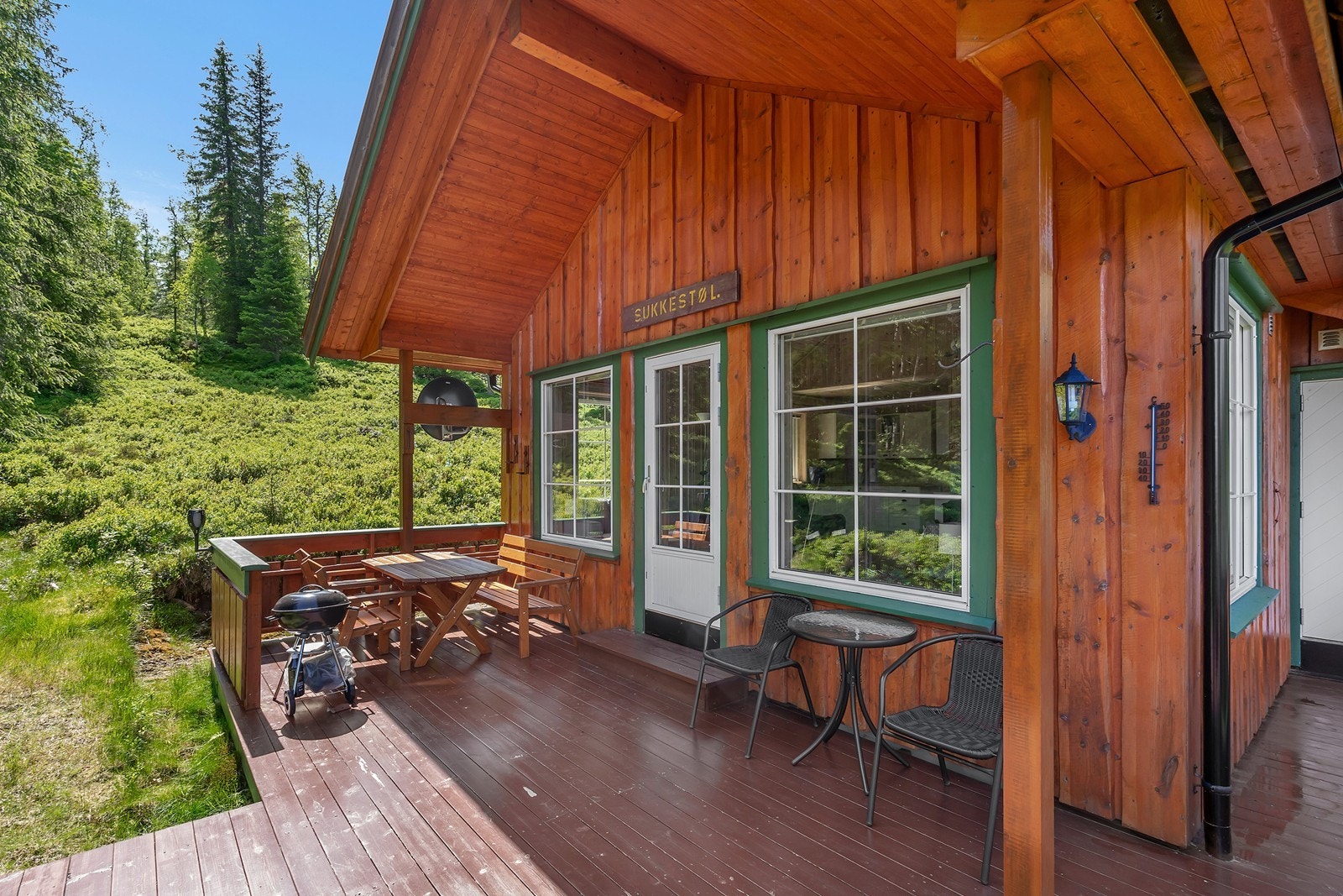 Terrasse til å nyte solen Galleribilde